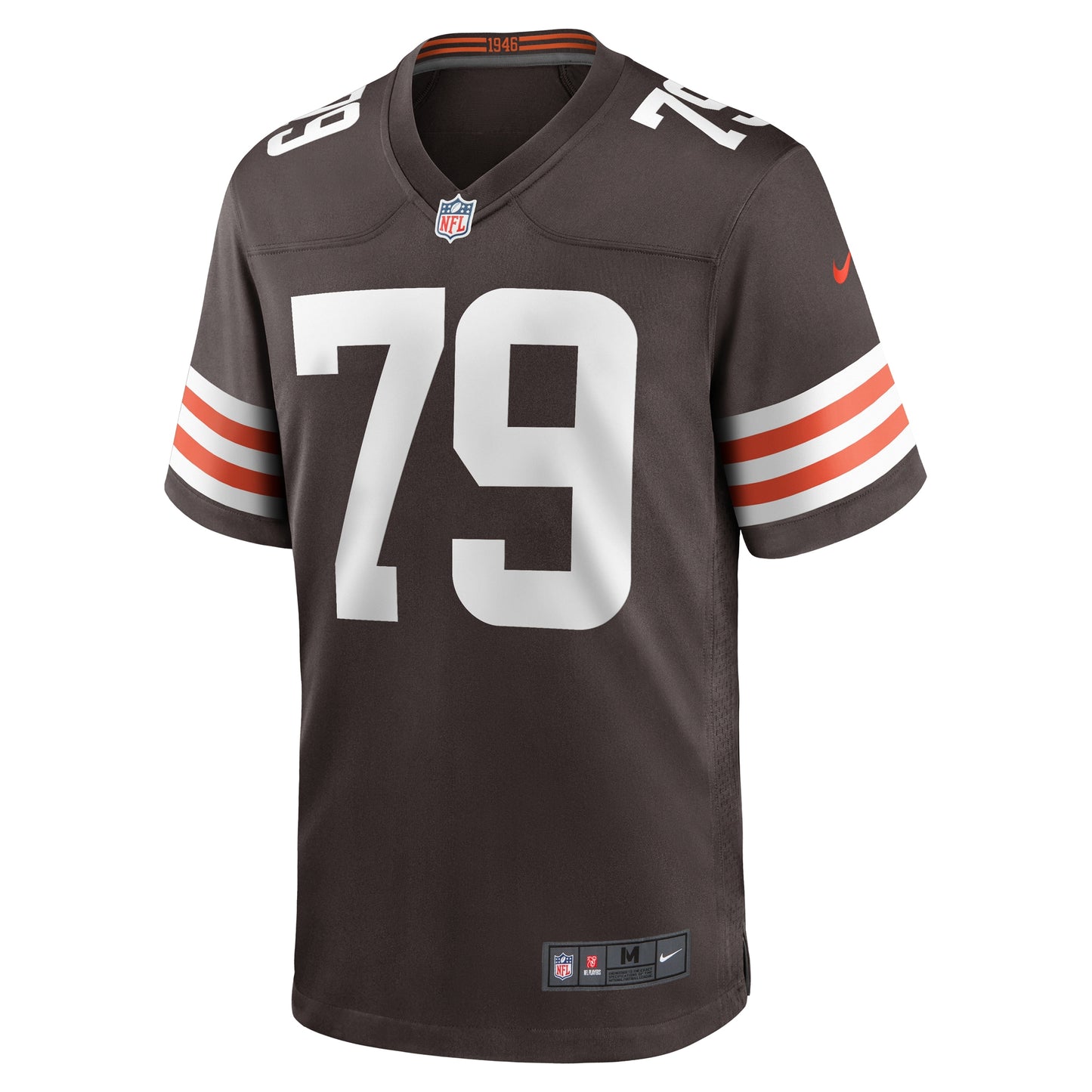 Dawand Jones Cleveland Browns Team Game Jersey - ?Brown