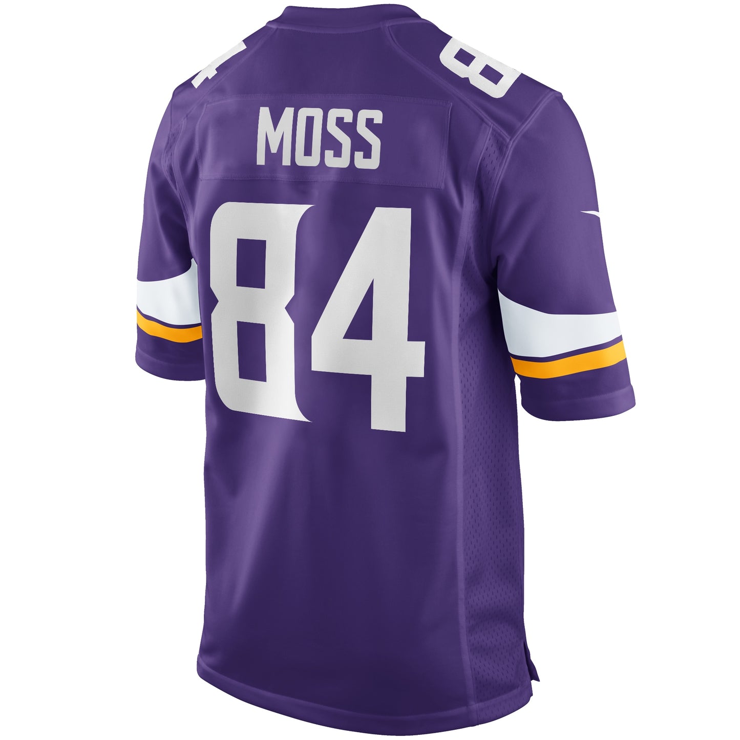Randy Moss Minnesota Vikings Game Retired Player Jersey - Purple