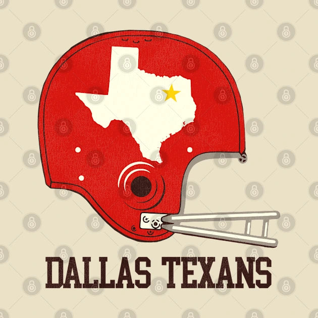 Defunct Dallas Texans Football Team T-Shirt