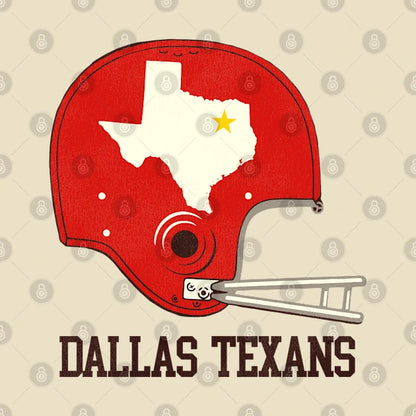 Defunct Dallas Texans Football Team T-Shirt