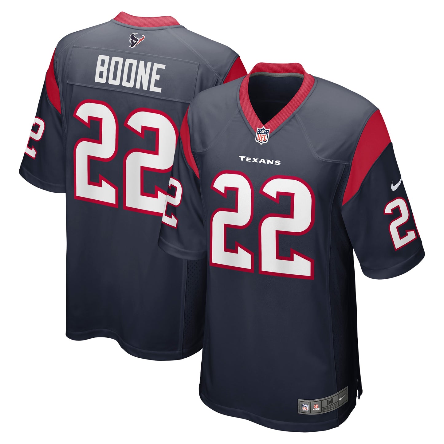 Mike Boone Houston Texans Game Player Jersey - Navy