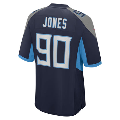 DaQuan Jones Tennessee Titans Game Jersey - Navy