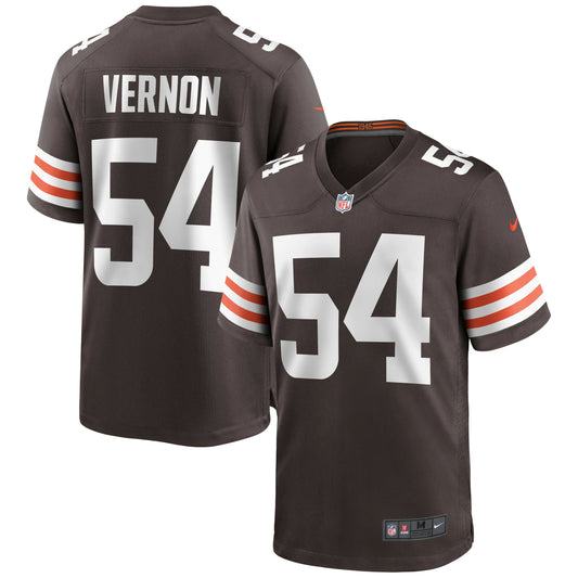 Olivier Vernon Cleveland Browns Game Jersey - Brown