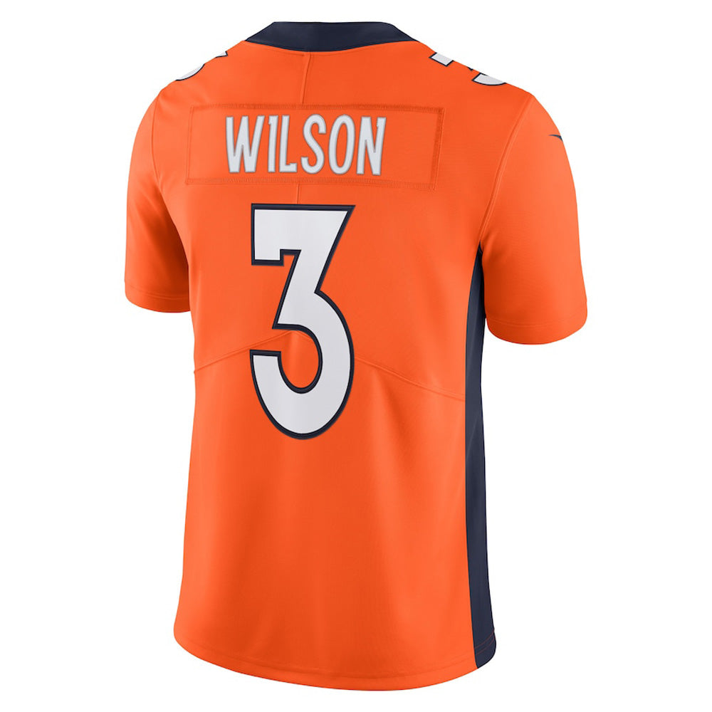Men's Denver Broncos Russell Wilson Vapor Jersey - Orange