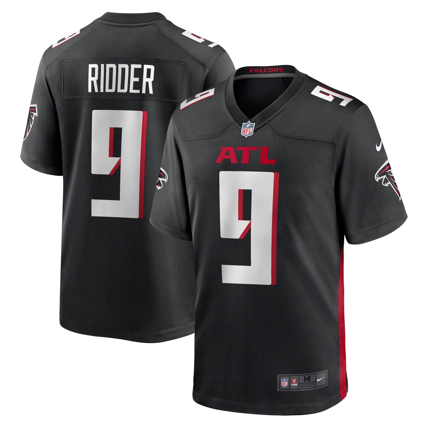 Desmond Ridder Atlanta Falcons Game Player Jersey - Black