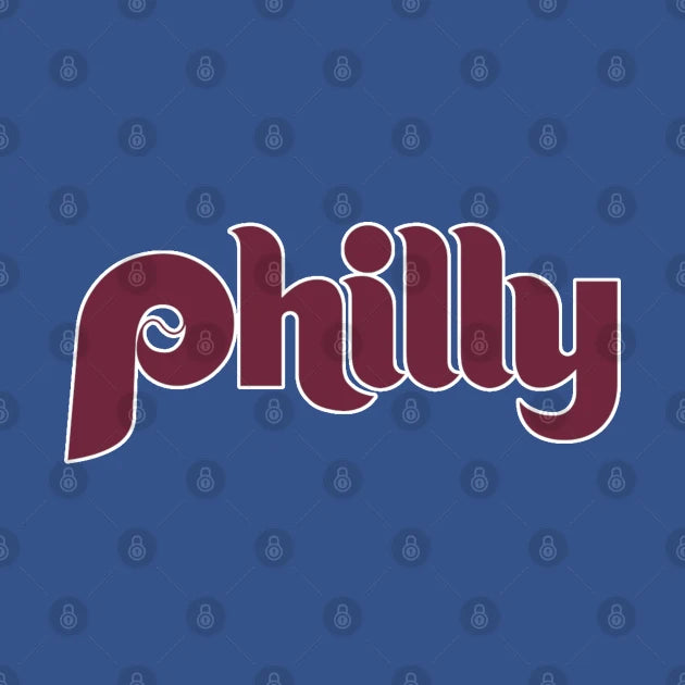Philadelphia Phillies Retro Powder Blue 'Philly' Hoodie