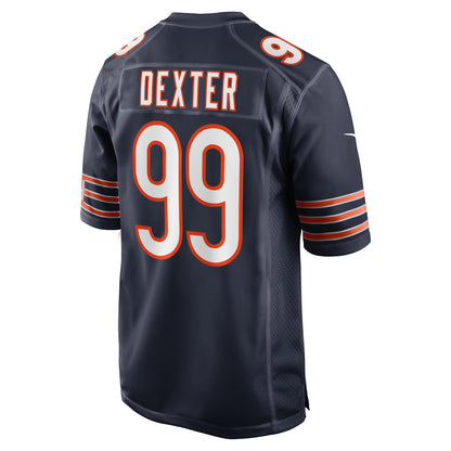 Gervon Dexter Sr Chicago Bears Team Game Jersey - ?Navy