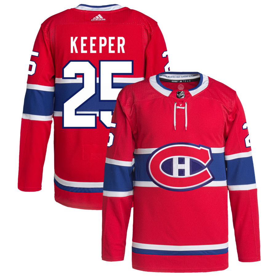 Brady Keeper Montreal Canadiens Home Primegreen Authentic Pro Jersey - Red