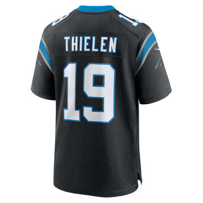 Adam Thielen Carolina Panthers Team Game Jersey - Black