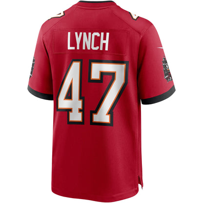John Lynch Tampa Bay Buccaneers Game Retired Player Jersey - Red