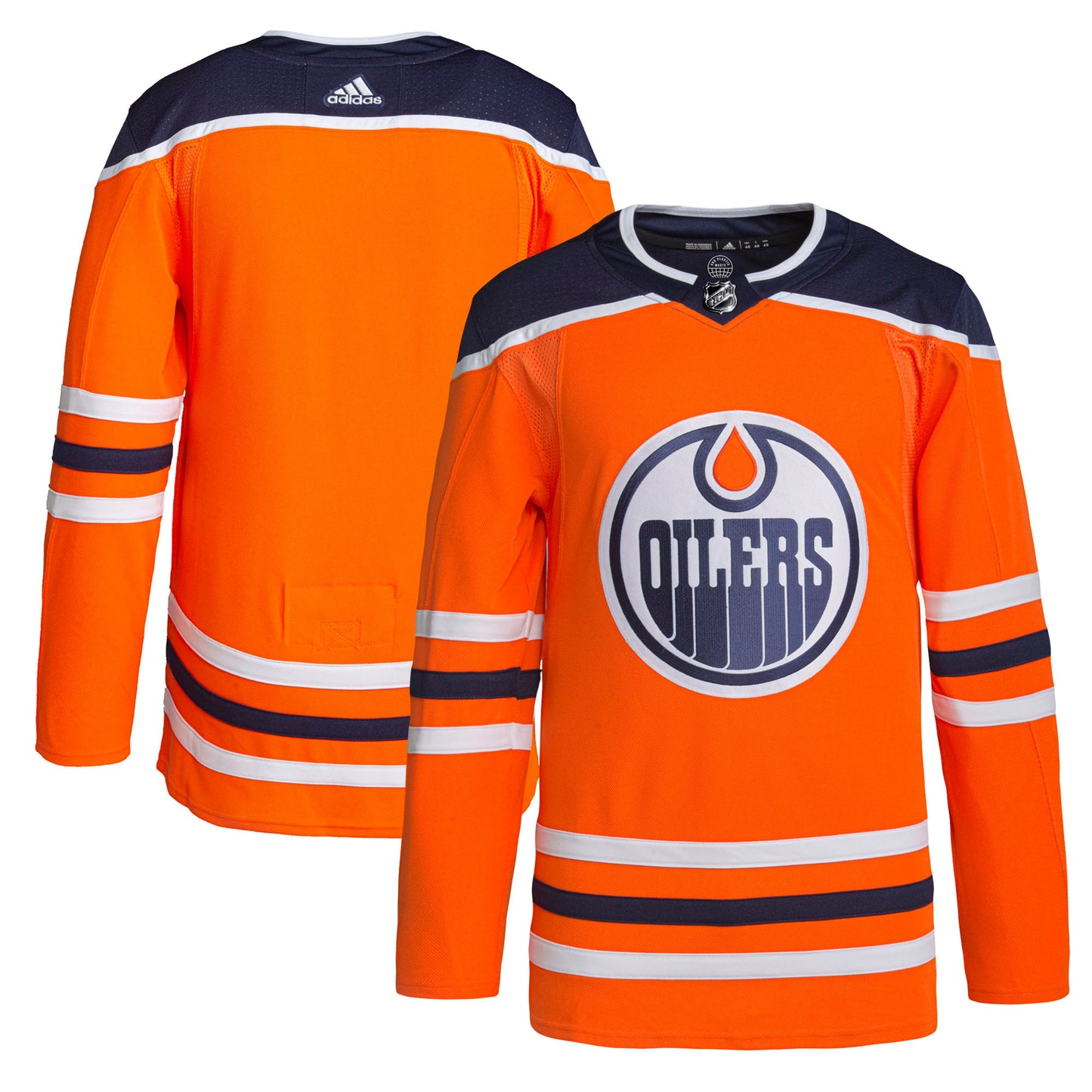 Edmonton Oilers Home Authentic Pro Jersey - Orange