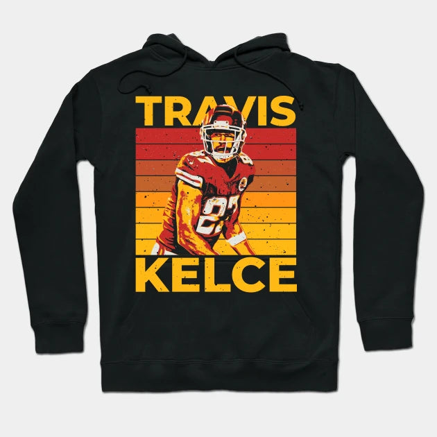 Travis Kelce Retro Hoodie