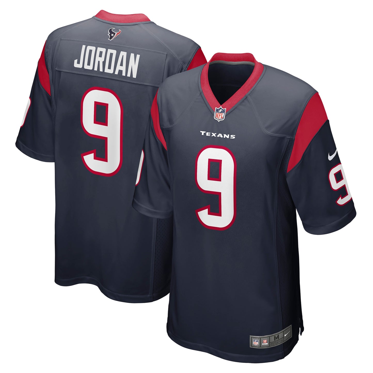 Brevin Jordans Houston Texans Game Jersey - Navy