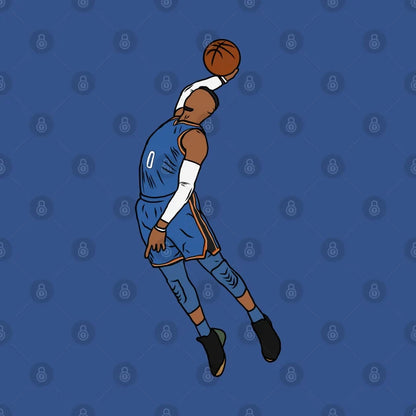 Russell Westbrook Slam Dunk Hoodie