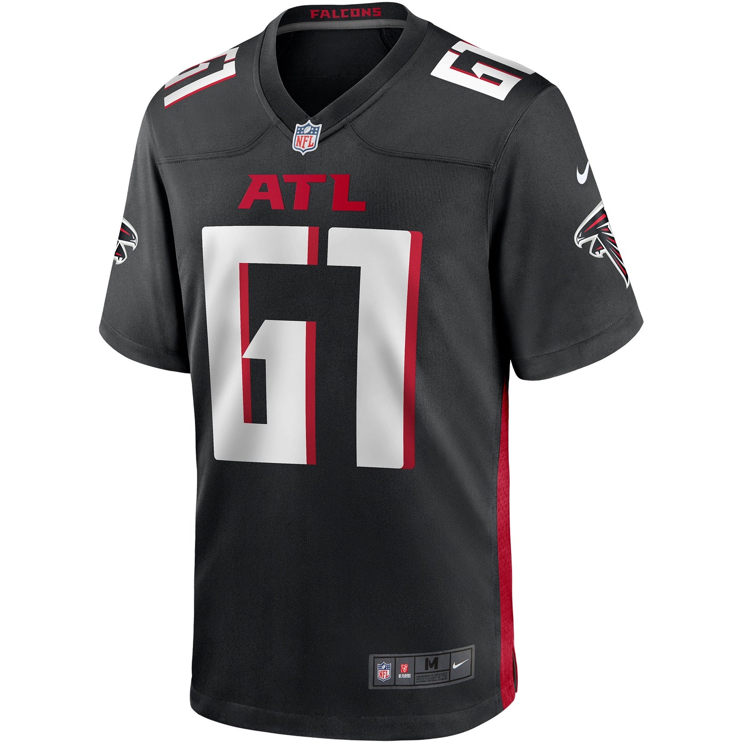 Matt Hennessy Atlanta Falcons Player Game Jersey - Black