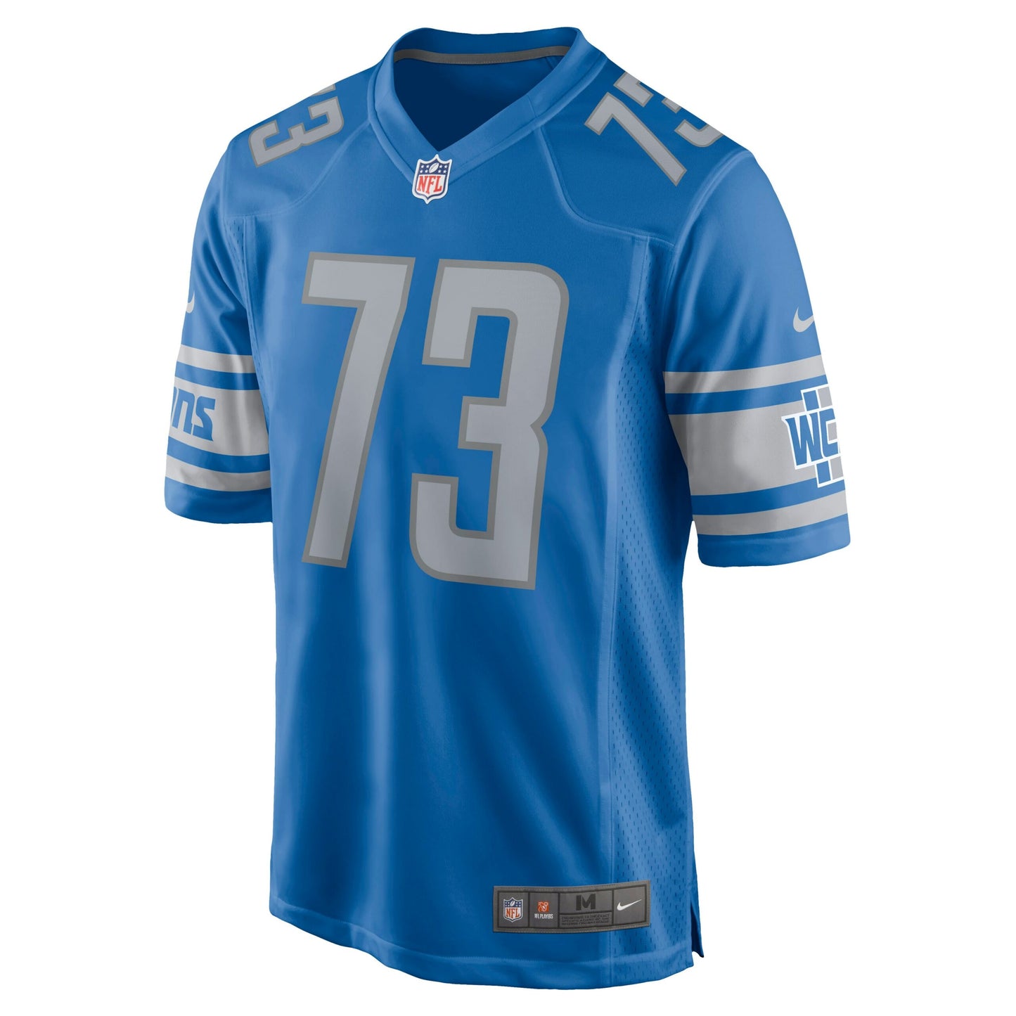 Jonah Jackson Detroit Lions Game Jersey - Blue