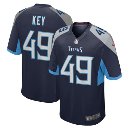 Arden Key Tennessee Titans Game Player Jersey - Navy