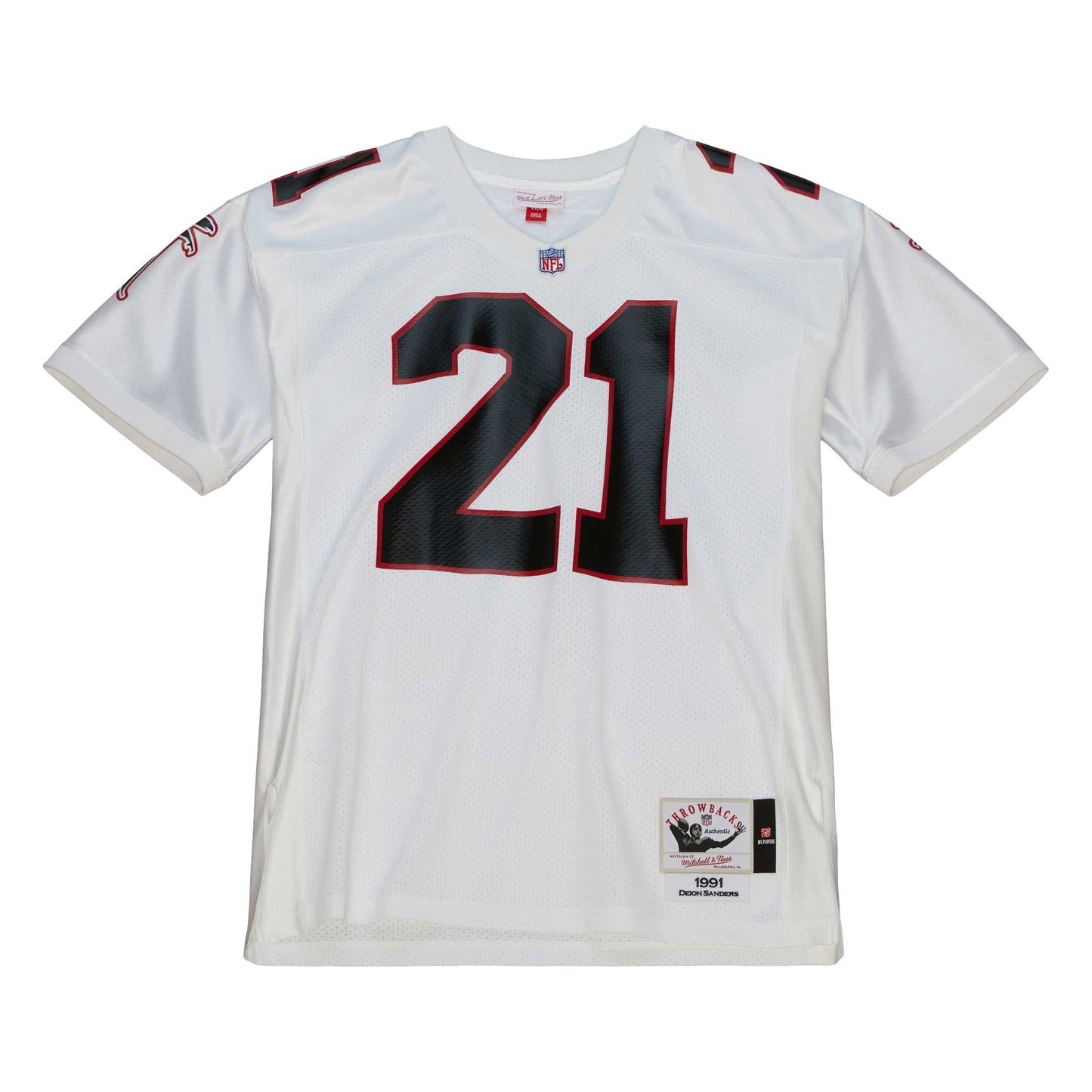 Deion Sanders Atlanta Falcons Mitchell & Ness 1991 Authentic Jersey - White
