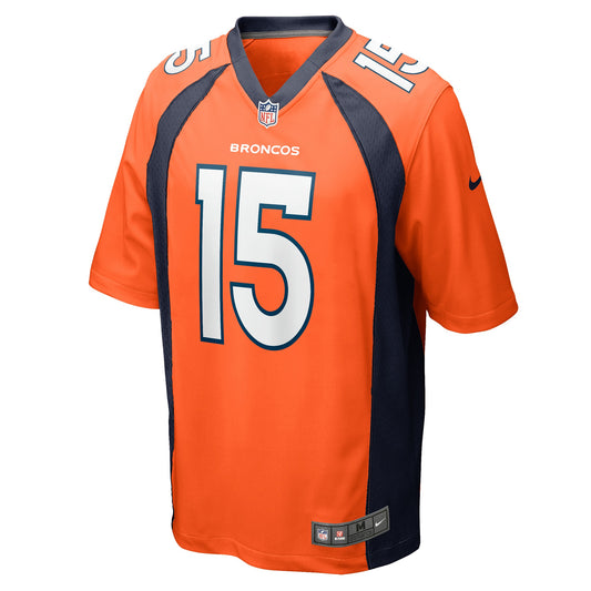 Jalen Virgil Denver Broncos Game Player Jersey - Orange