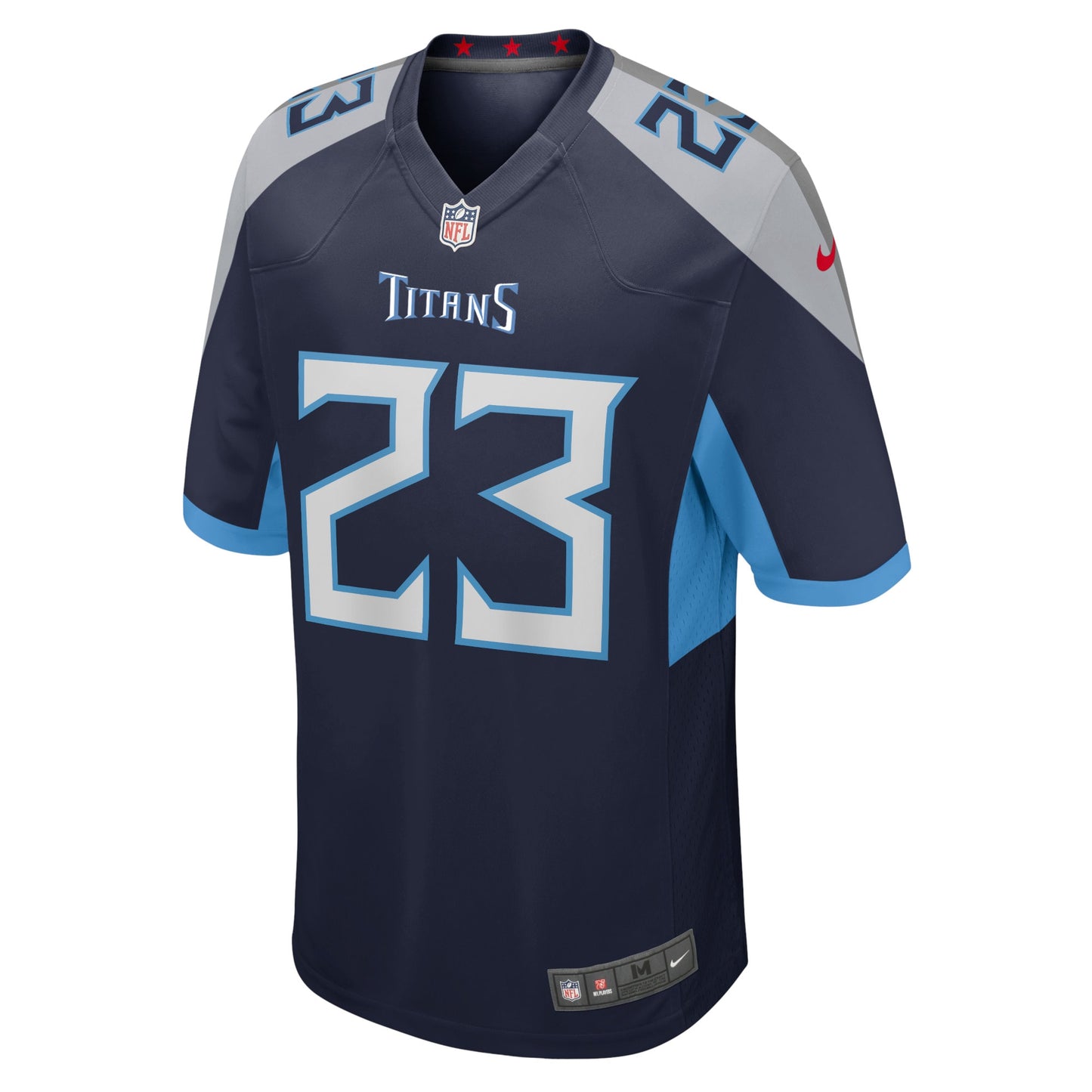 John Reid Tennessee Titans Home Game Player Jersey - Navy