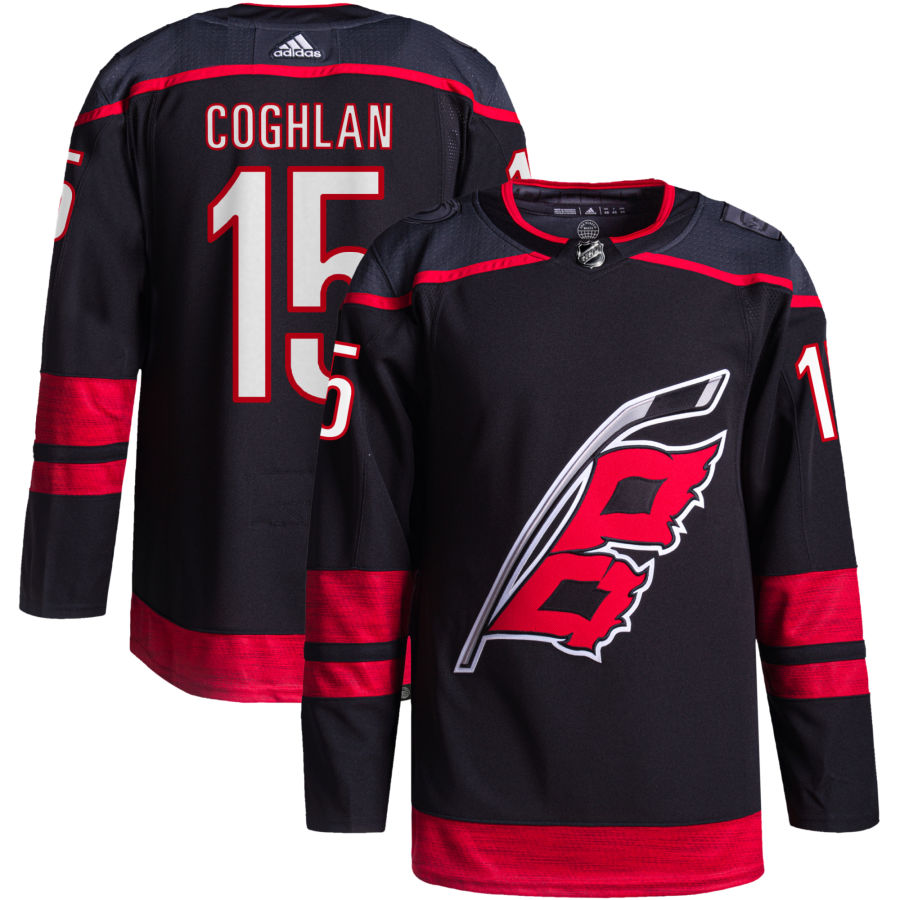 Dylan Coghlan Carolina Hurricanes Alternate Primegreen Authentic Pro Jersey - Black