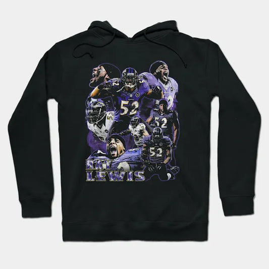 Ray Lewis Retro Vintage Hoodie