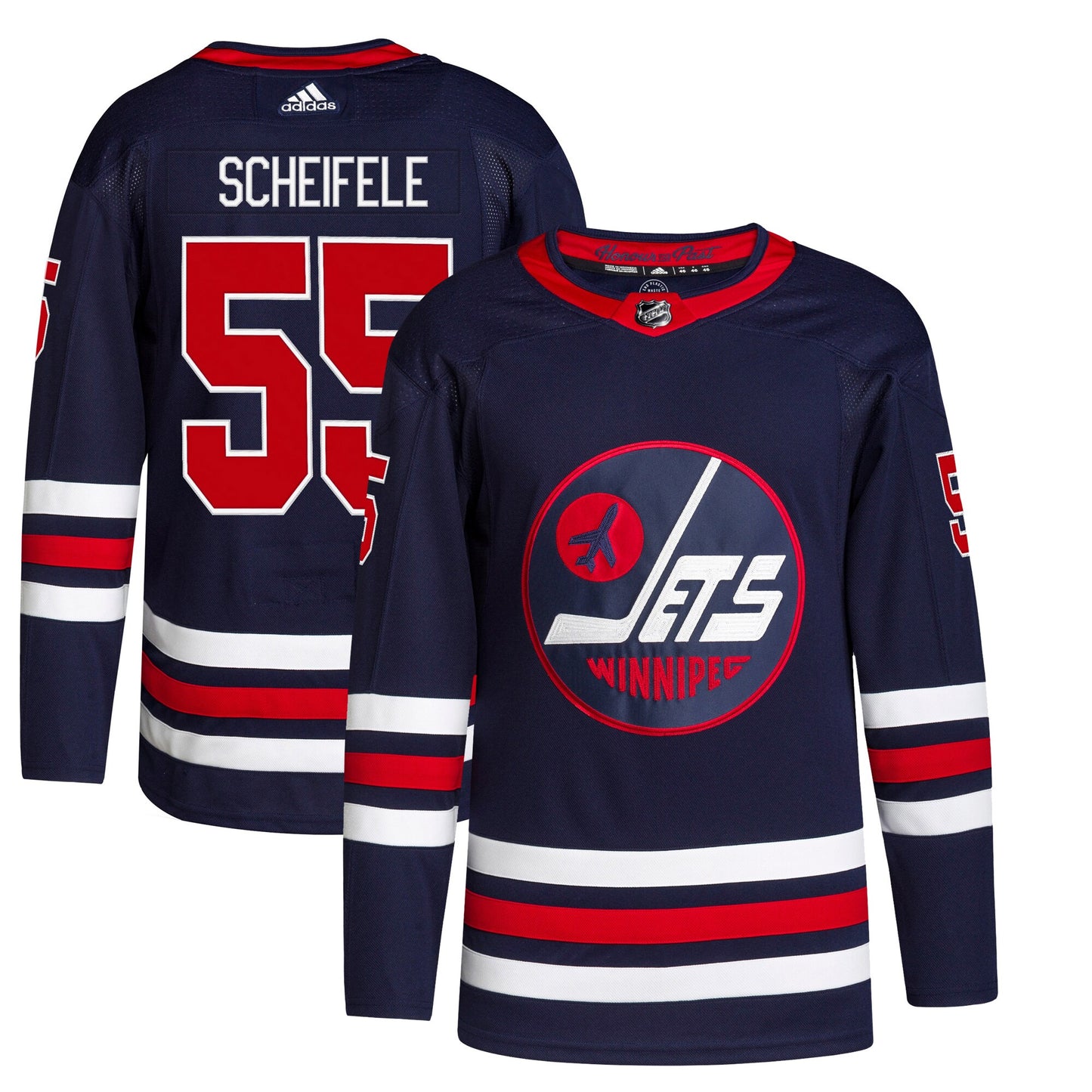 Mark Scheifele Winnipeg Jets 2021/22 Alternate Primegreen Authentic Pro Player Jersey - Navy