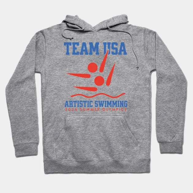 Artistic Swimming - Team Usa - Summer Olympics Hoodie