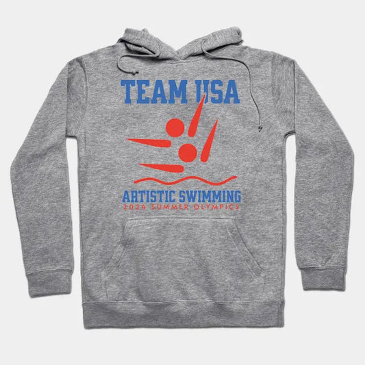 Artistic Swimming - Team Usa - Summer Olympics Hoodie