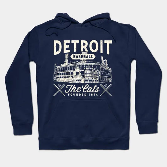 Tigers Stadium By Buck Tee Hoodie