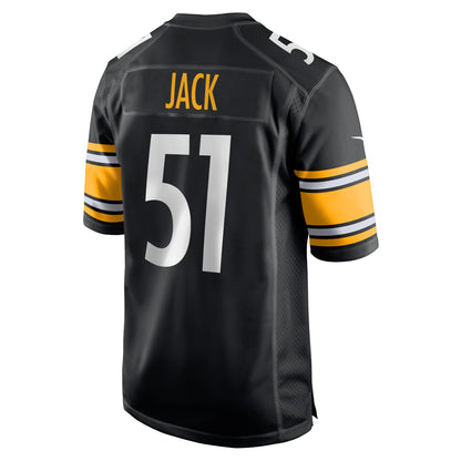 Myles Jack Pittsburgh Steelers Game Player Jersey - Black