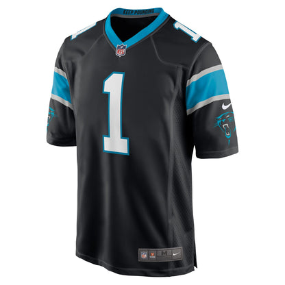 Cam Newton Carolina Panthers Player Game Jersey - Black