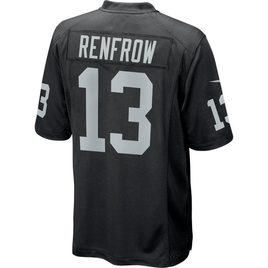 Hunter Renfrow Las Vegas Raiders Game Player Jersey - Black