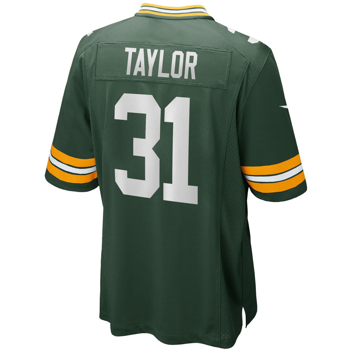Jim Taylor Green Bay Packers Game Retired Player Jersey - Green