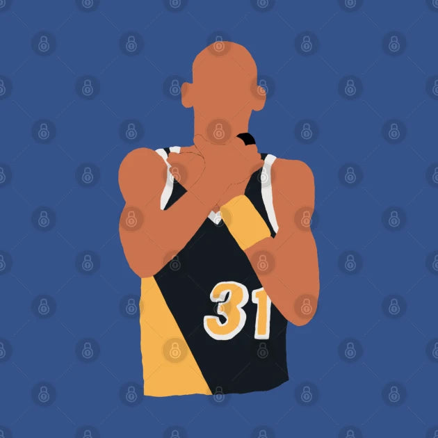 Reggie Miller Choke Sign Hoodie