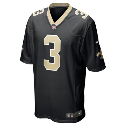 Jake Haener New Orleans Saints Team Game Jersey - ?Black