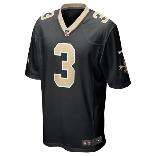 Jake Haener New Orleans Saints Team Game Jersey - ?Black