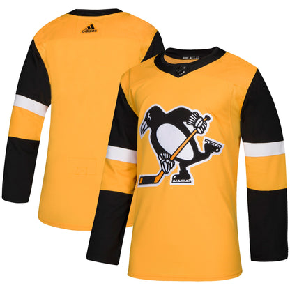 Pittsburgh Penguins Alternate Authentic Jersey - Gold