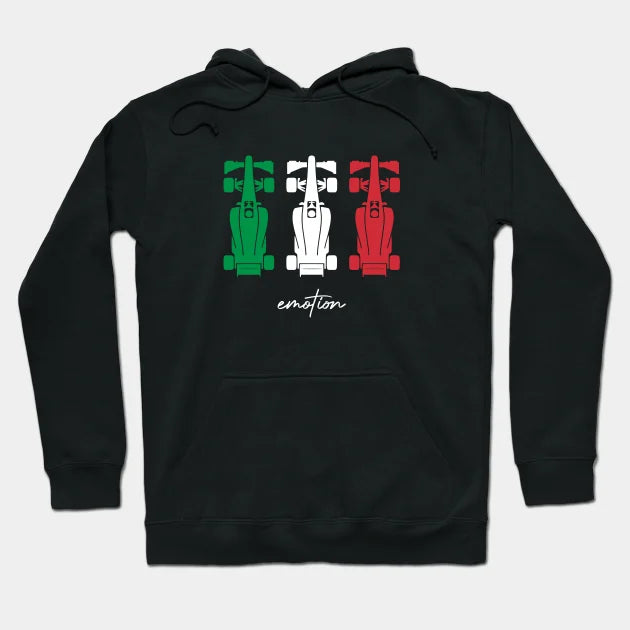 Tifosi 'Emotion' Italian Flag F1 Design Hoodie