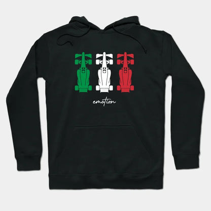 Tifosi 'Emotion' Italian Flag F1 Design Hoodie