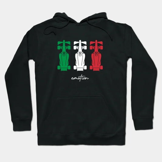 Tifosi 'Emotion' Italian Flag F1 Design Hoodie