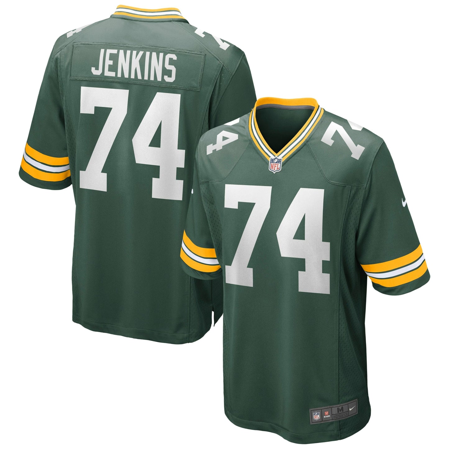 Elgton Jenkins Green Bay Packers Game Jersey - Green