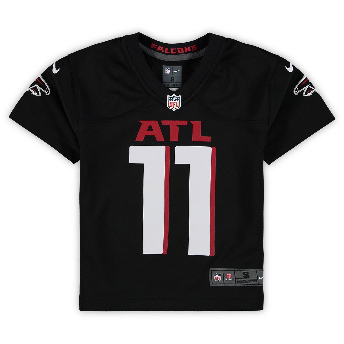 Preschool Julio Jones Black Atlanta Falcons Game Jersey