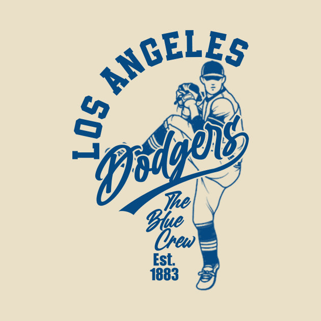 Los Angeles Dodgers By Semrawud T-Shirt