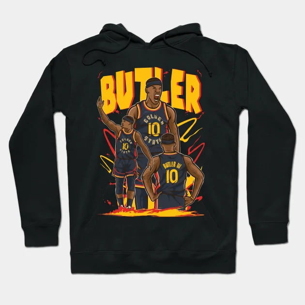 Jimmy Butler Golden State Cartoon Hoodie