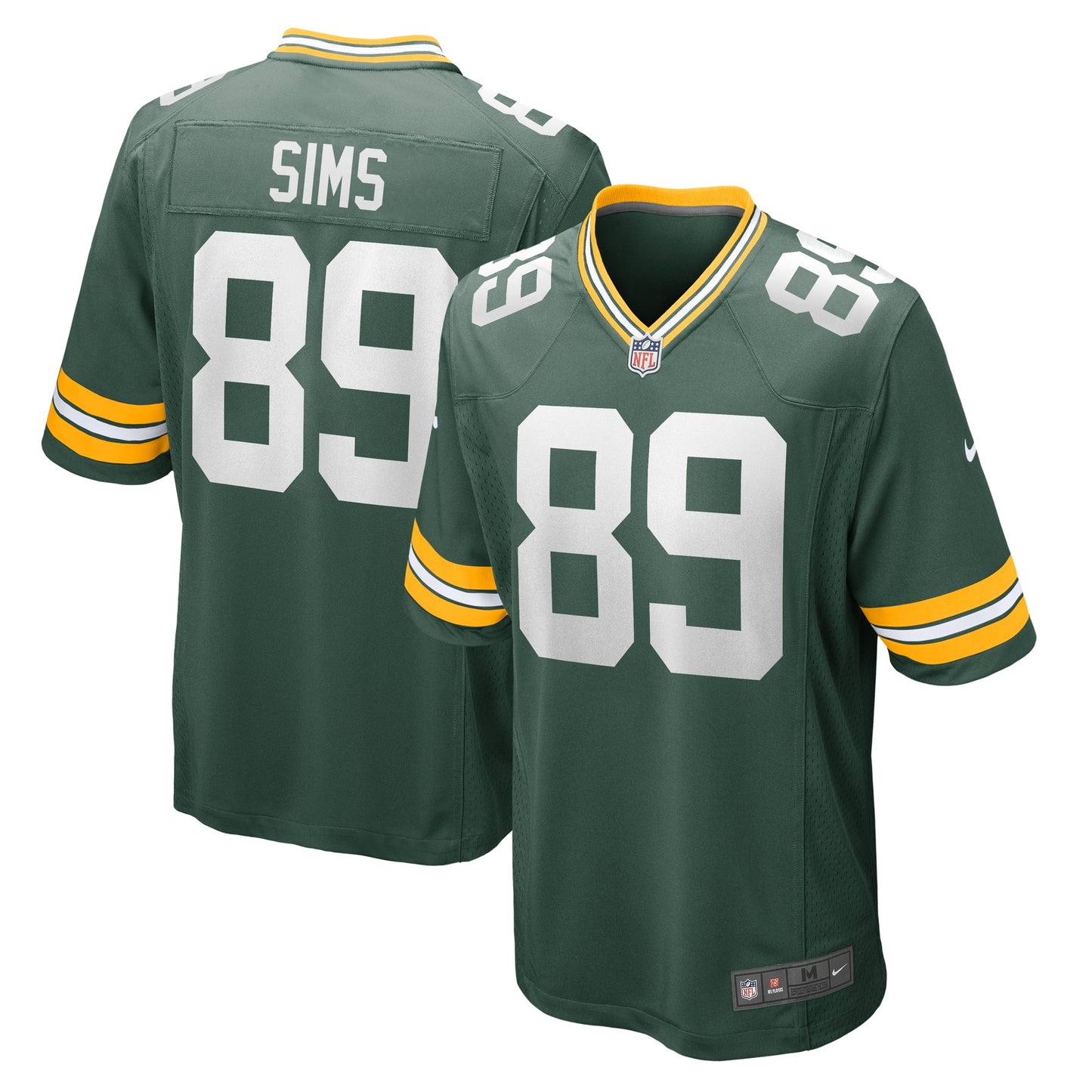 Ben Sims Green Bay Packers Team Game Jersey - ?Green
