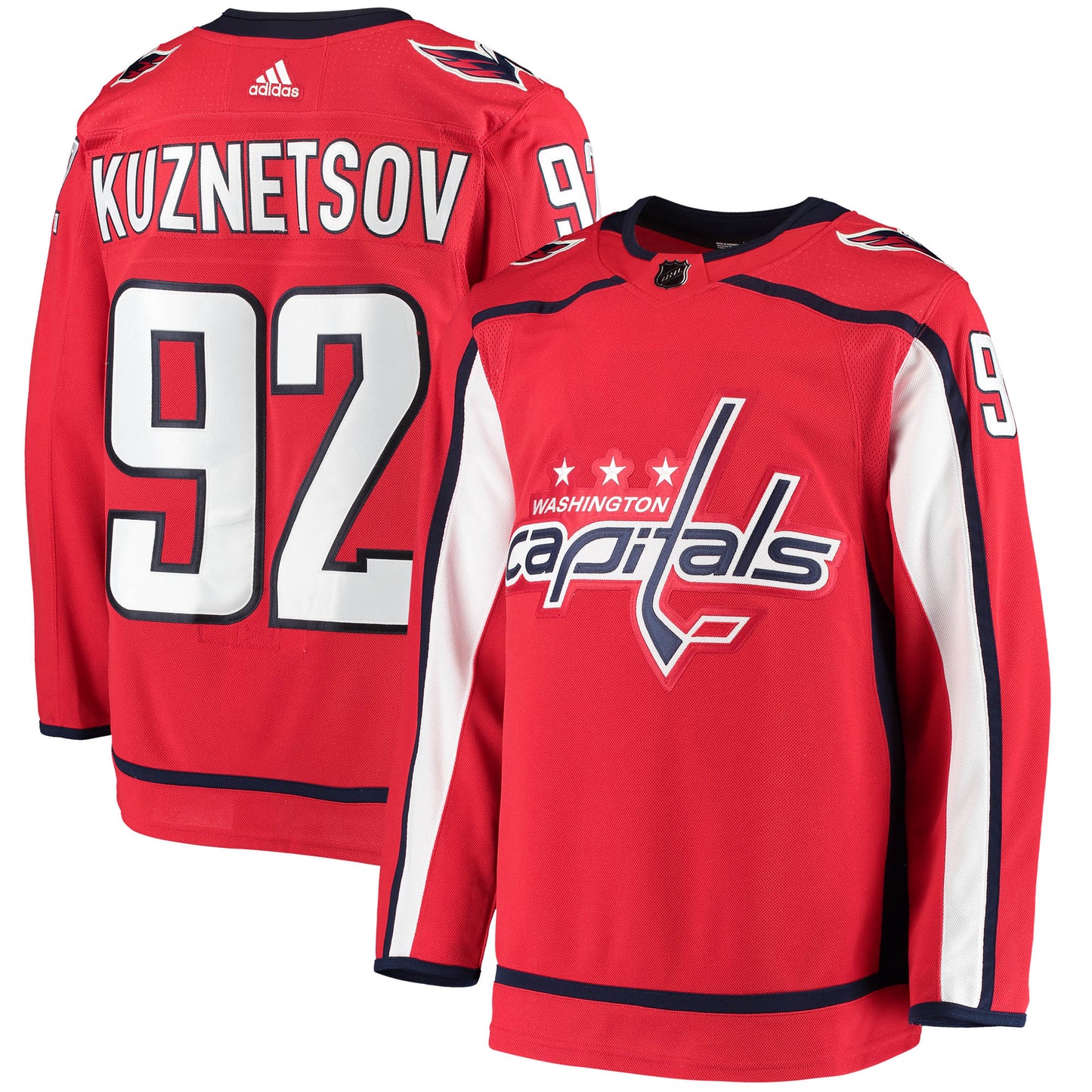 Evgeny Kuznetsov Washington Capitals Home Authentic Player Jersey - Red