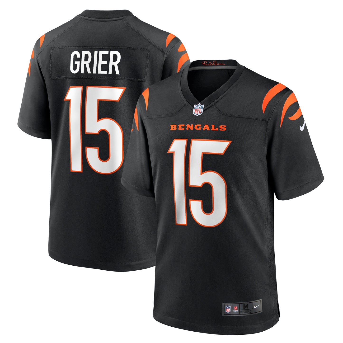 Will Grier Cincinnati Bengals Team Game Jersey - ?Black