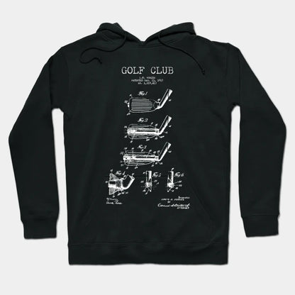 Golf Club Patent Hoodie
