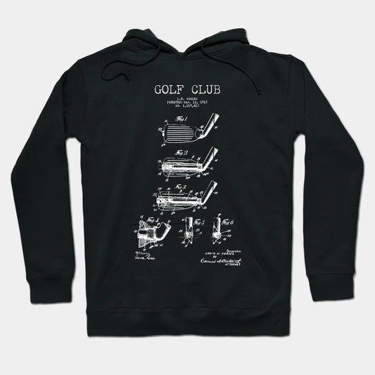 Golf Club Patent Hoodie